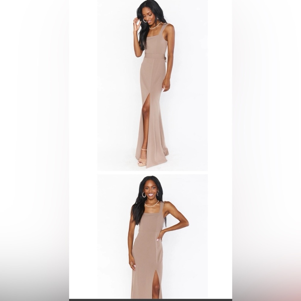 Show Me Your Mumu Paris Gown Dune Stretch S